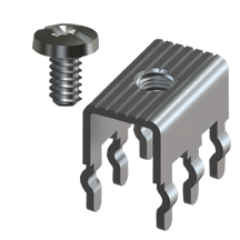 Snap In 30Amp PC Mount-w Screw Unassembled