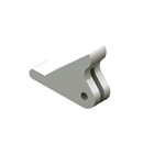 PCB Card Ejector, Upturned Lever, 0.98