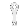 #10 Stud Lockwasher Solder Lug