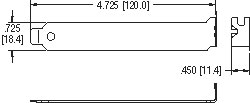 PC Bracket - Blank