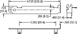 PC Bracket for PCI