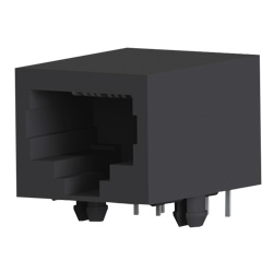 RJ45 (keystone) Jack, Extended PCB Mount