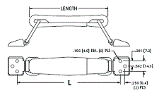 Retractable handle- 4.5