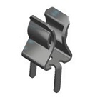 Straight PC Leg Fuse Clip-w/end stops