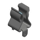 Snap in PC Fuse Clip with Orientation Leg
