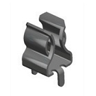 Straight PC Leg Fuse Clip-w/end stops