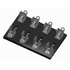 Fiberglass  Base Holder for 4 3AG Fuses