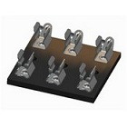 Fiberglass Base Holder for 3 3AG Fuses