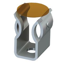 SMT Fuse Clip - w/ end stop on T&R w/ Kapton