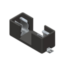Midget - (SPF) Solar Protection Fuse (5AG) Fuse Holder-SMT